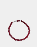 Crimson Bead Bracelet