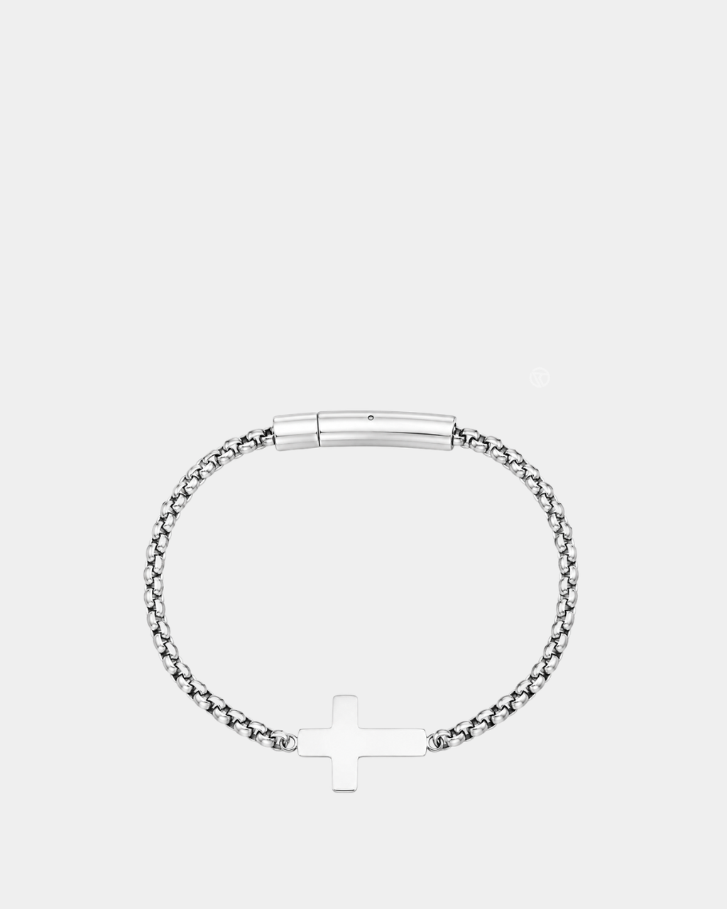 Silver Cross Bracelet